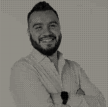 Felipe Gonzalez, retrato en píxeles